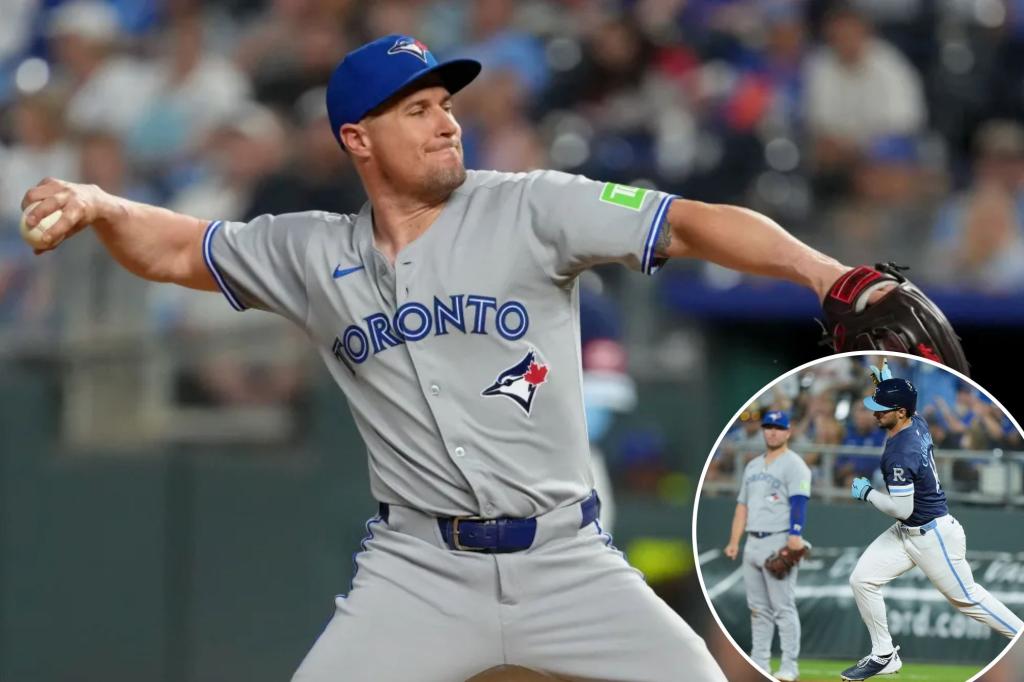 Blue Jays catcher has maybe the worst pitching performance in MLB...